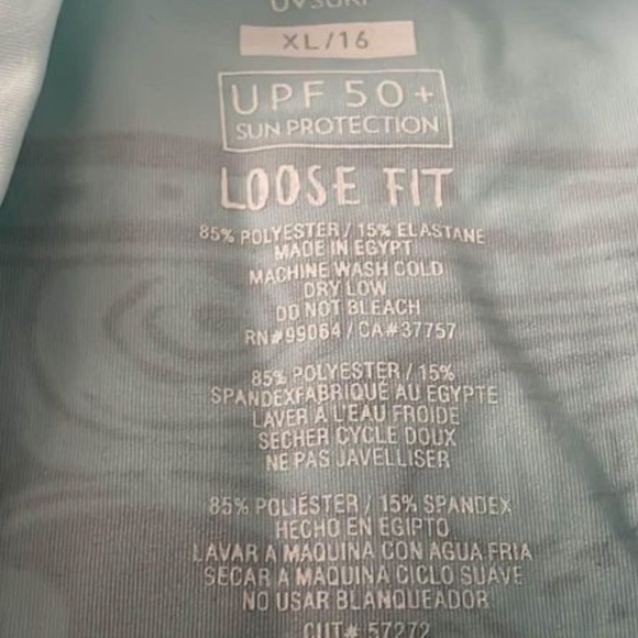 BRAND NEW boy billabong rashguard swim swimming shirt size L 14 & XL 16 UPF50 - Picture 8 of 8